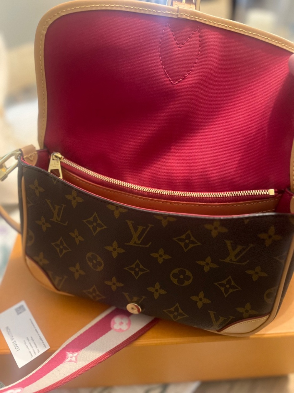 Louis Vuitton crossbody Diane Bag - Picture 6 of 10